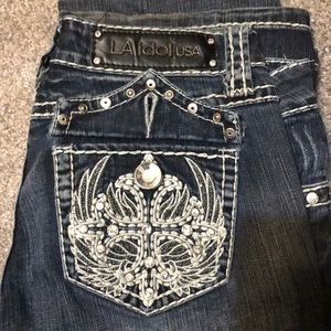 LA idol jeans